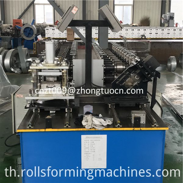 เหล็กม้วนชัตเตอร์ประตูเครื่องขึ้นรูป 13 steel shutter door roll forming machine 13